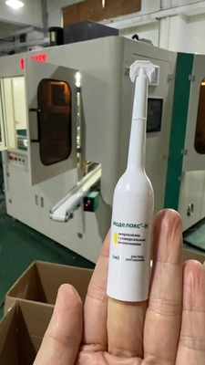 Machine d'impression à écran à tube souple avec vernis et machine d'estampage à chaud, imprimante à entraînement servo