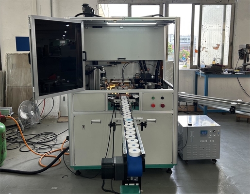 Machine d'impression à capuchons de surface plate 1-3 couleurs Vitesse 50 pièces par min Imprimante à écran