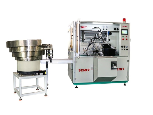 Imprimante à fûts de seringue Machine d'impression à écran à tubes industriels avec alimentation automatique