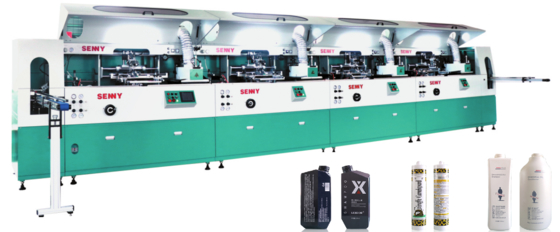 85 pièces/min Machine d'impression UV automatique pour bouteilles en plastique 1-8 couleurs