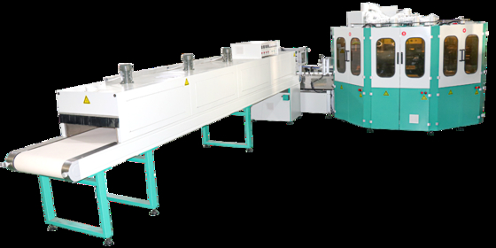 Imprimante à écran de bouteille entièrement automatique pour verre métallique en plastique