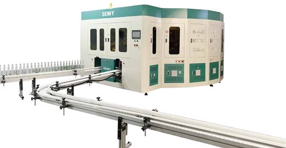 Machine d'estampage à chaud 6 couleurs pour bouteilles en verre IR+UV  Sérigraphie