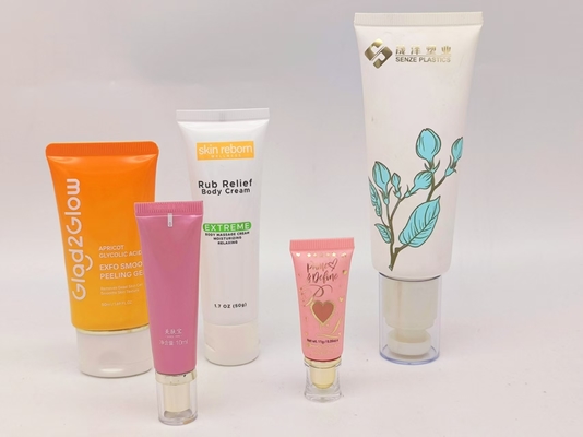 Machine d'impression sérigraphique à tube 4 couleurs + 1 avec estampage à chaud et traitement de surface à la flamme 85 pièces/min