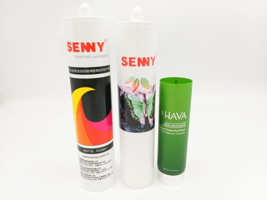 Machine d'impression UV automatique CNC pour tubes souples, 2 couleurs, 80 pièces/min