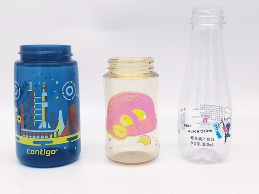 1-8 couleur 85 pièces/min Machine automatique d'impression à écran UV pour bouteilles en plastique