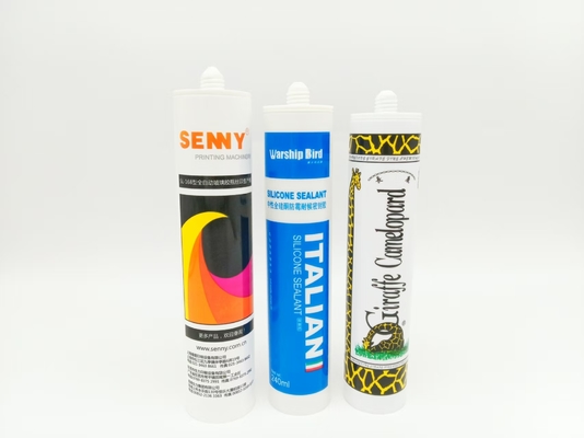 8 couleurs 80 pièces/min Machine d'impression automatique à tubes doux UV