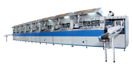 Machine d'impression UV à seaux ronds en plastique de 1 à 5 litres 35 pièces/min