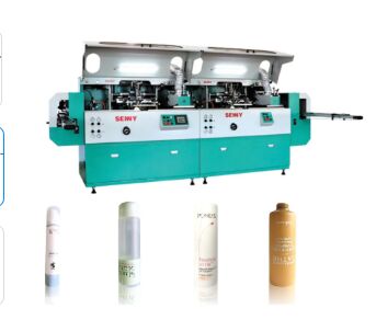 Machine d'impression d'écran de tube 12 couleurs 5000 pièces/heure 250x200mm pour conteneur