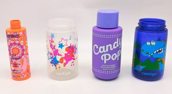 Équipement d'impression à écran rotatif multicolore SGS pour bouteilles en plastique