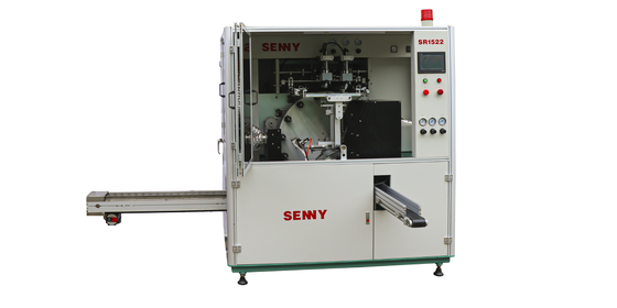 SR816 Machine d'impression automatique à tubes doux à une couleur avec écran tactile facile à utiliser