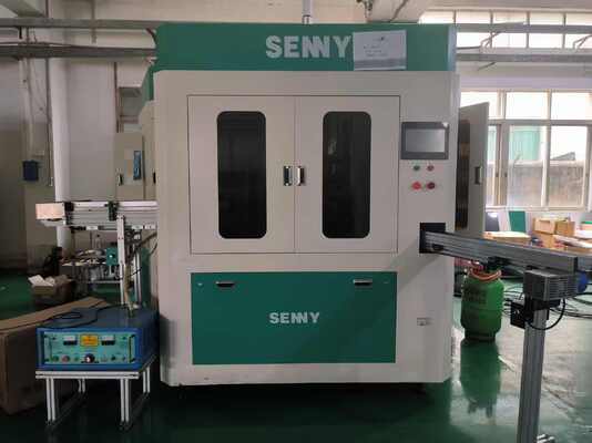 Machine de sérigraphie UV à tubes souples CNC, 200x200mm, 1-6 couleurs, 85 pièces/min