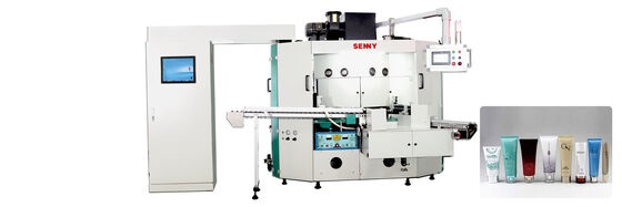 1-8 Machine d'impression automatique à tubes doux couleur UV jusqu'à 80 pièces/min avec vernis