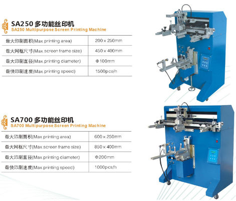 Machine à écrane semi-automatique avec 1000 pièces/heure pour la soie