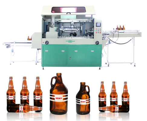 Machine d'impression complètement automatique d'écran de la CE 2400pcs/Hr pour la bouteille en verre