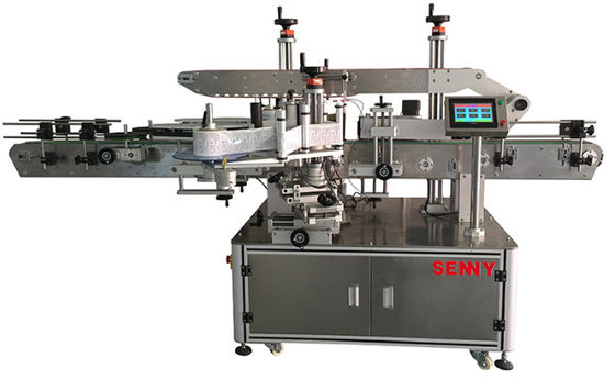 Machine d'étiquetage automatique pour bouteille carrée