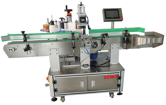Machine d'étiquetage automatique de 35 pièces par minute de 1200 W pour les canettes cylindriques