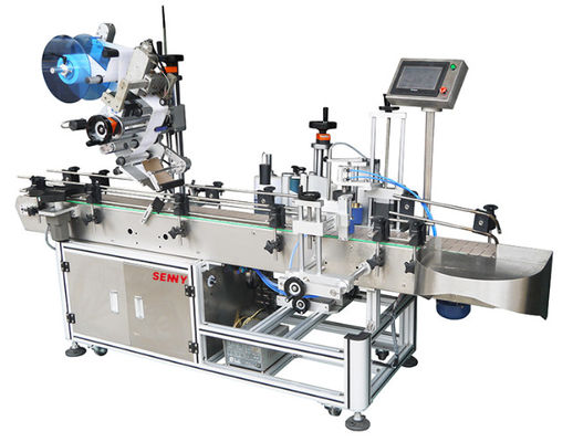 machine à étiquettes d'autocollant automatique de 0.6mpa 1.5KW pour la bouteille ronde