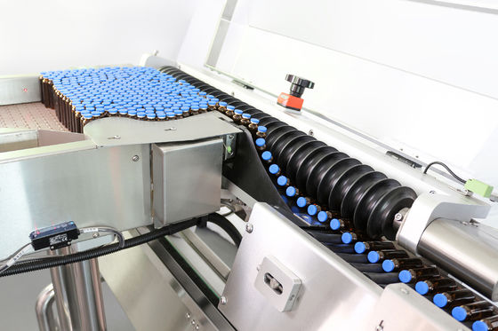 Machine à étiquettes de impression en temps réel 600pcs/min d'industrie pharmaceutique