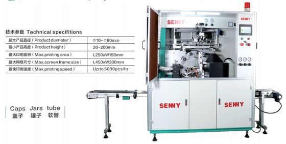 Machine d'impression à écran rotatif à tubes à aiguille pour l'industrie pharmaceutique