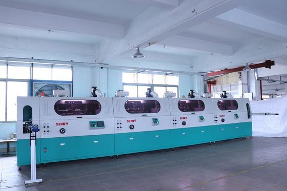 Imprimante à écran à soie 380V Machine d'impression à écran multicolore pour conteneur en plastique métallique en verre