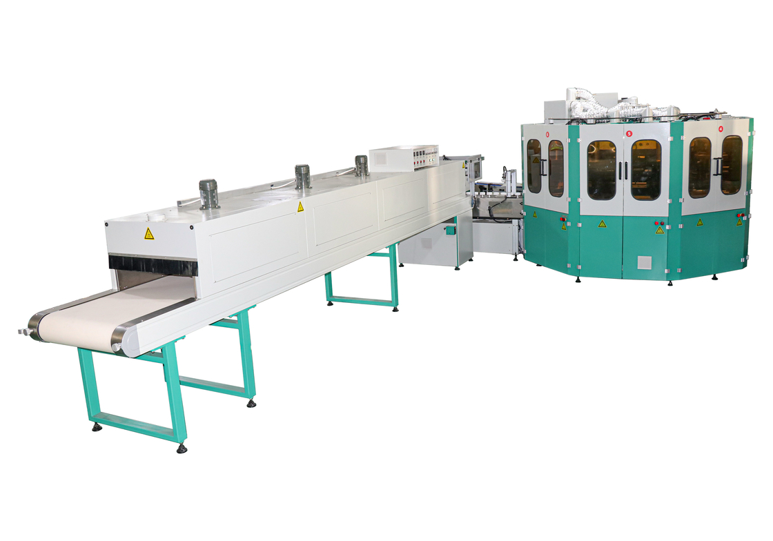 1-6 couleurs Imprimante à écran CNC avec durcissement IR pour les bouteilles d'alimentation pour bébés et les tasses