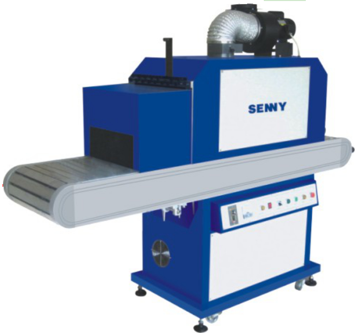 Machine de durcissement UV C 15M/Minute pour détergents, cosmétiques, produits pharmaceutiques et plus, avec une consommation électrique de 4KW