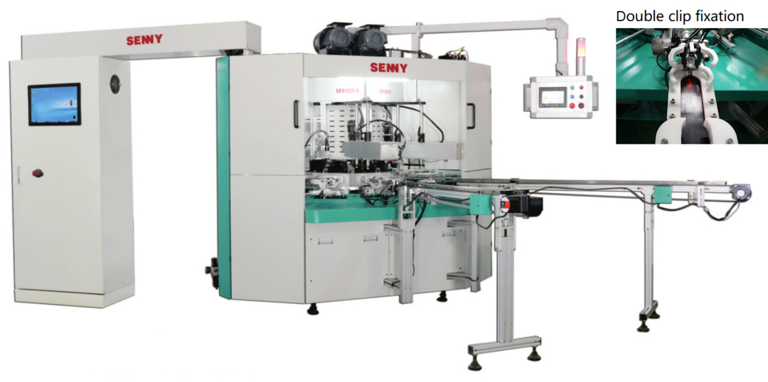 Machine d'estampage à chaud automatique à 8 postes de travail avec impression à 360 degrés pour contenants en plastique, métal et verre, rapide et précis