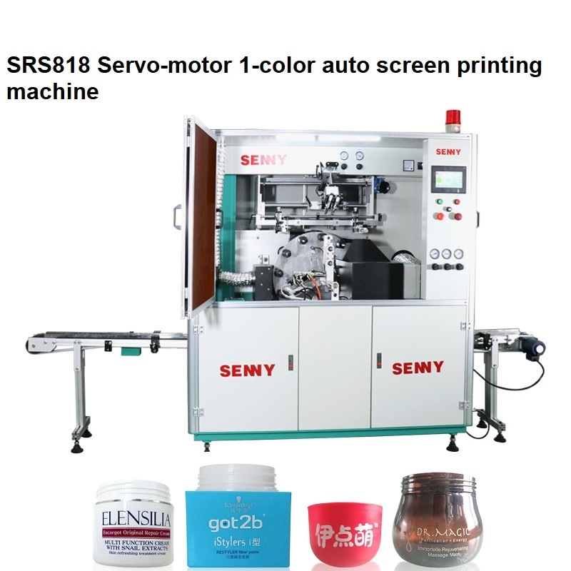 1 Color 5000pcs/Hour Fully Automatic Screen Printing Machine With Servo Motor Control