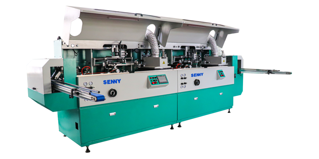 Machine d'impression UV automatique pour bouteilles en plastique 1-8 couleurs, 85 pièces/min