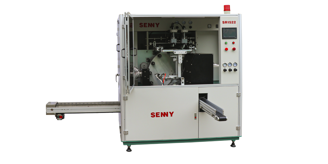 SR816 Machine d'impression automatique à tubes doux à une couleur avec écran tactile facile à utiliser
