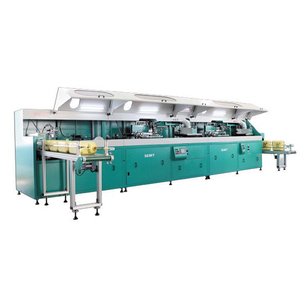250*400mm machine d'impression d'écran de 5 couleurs 1000pcs/Hr pour le conteneur