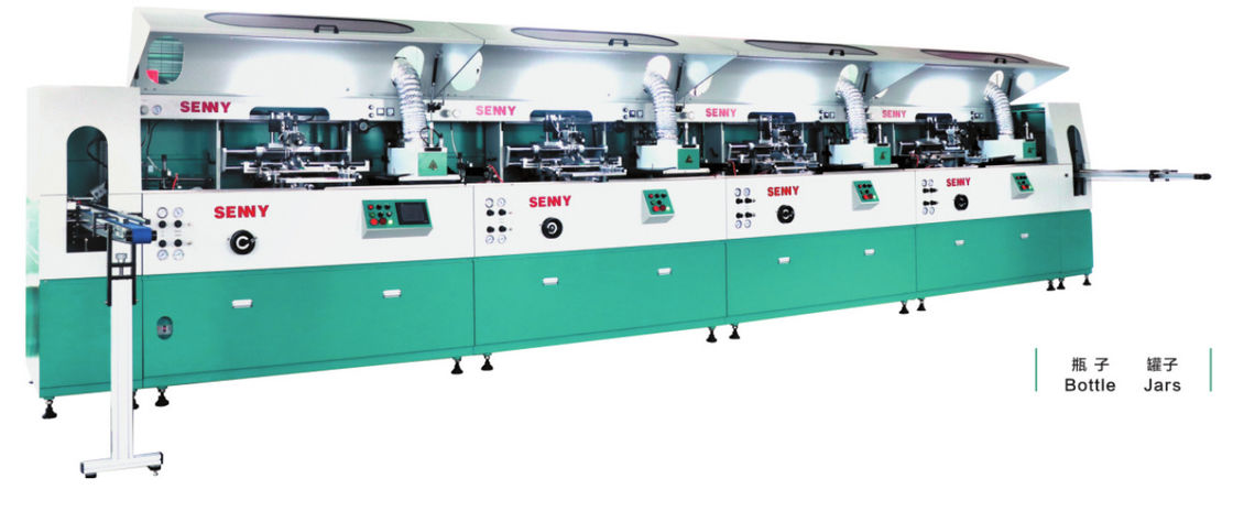OEM 6000pcs/Hr 8 couleurs machine d'impression à écran pour conteneur