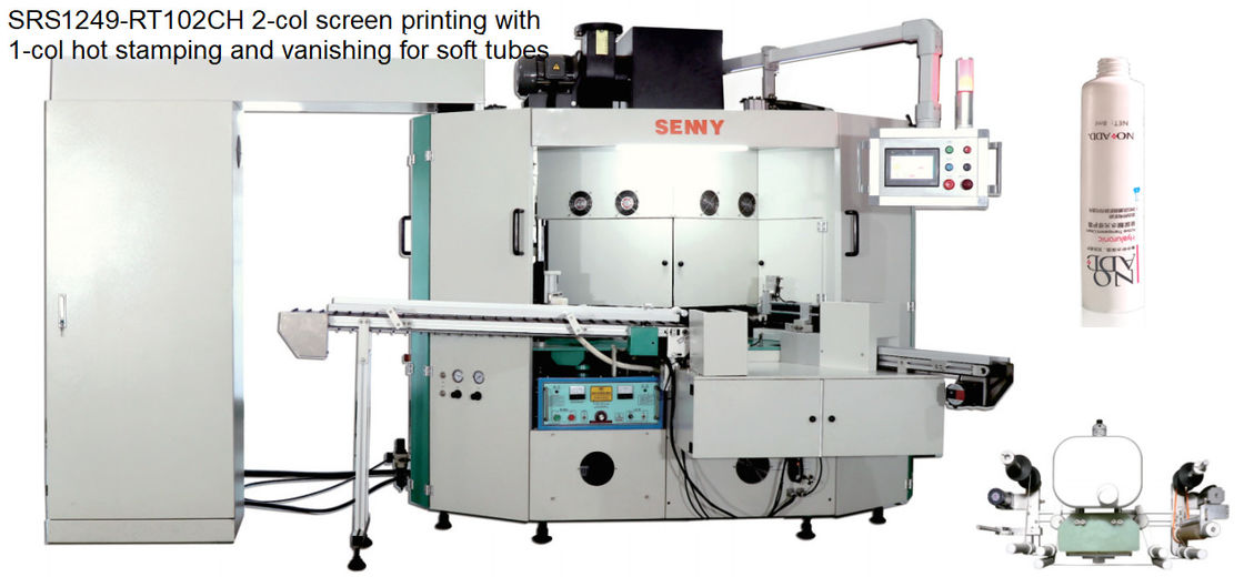 70 pièces/min Machine d'impression à écran de soie, 6-7 bar 4 imprimante à écran couleur