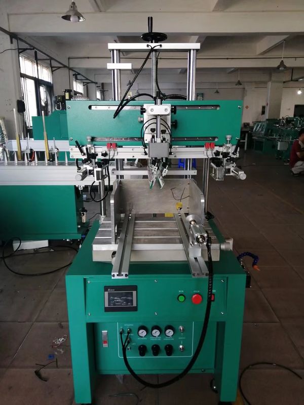 1000 pièces/heure Machine d'impression à écran plat pneumatique multicolore certifiée SGS